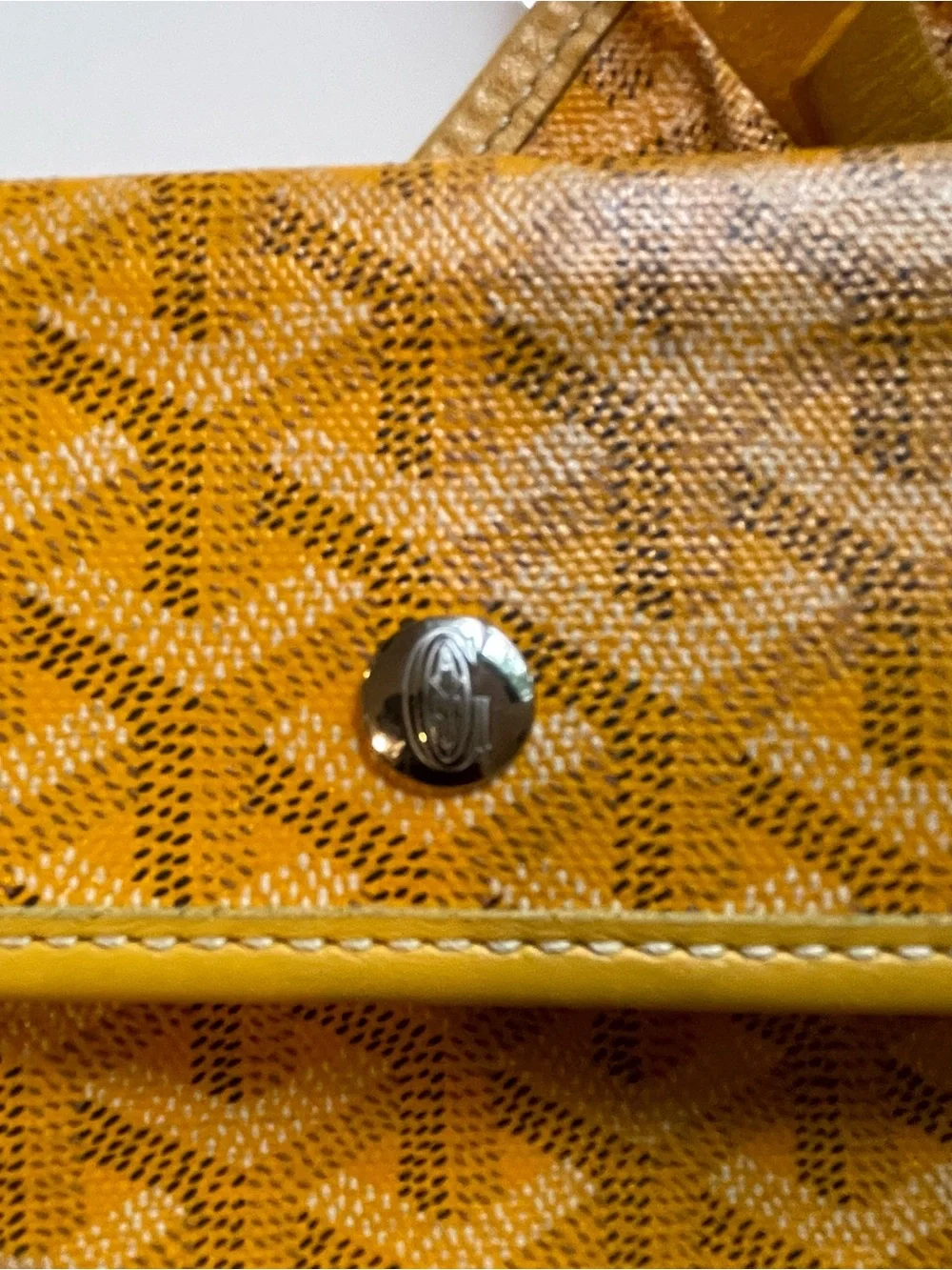 Authentic Goyard Saint Louis Tote Coated Canvas PM